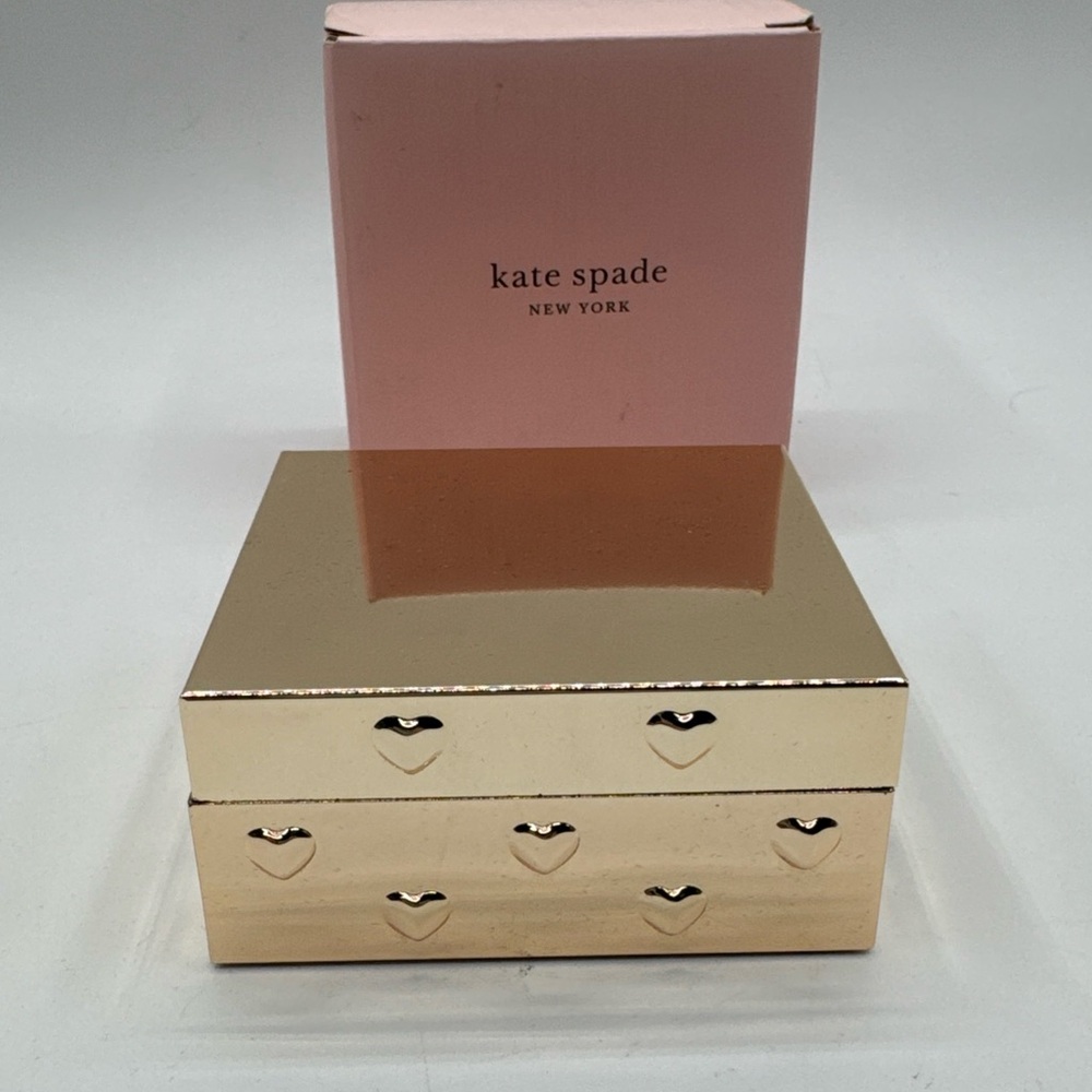 Kate Spade Gold Jewelry Box